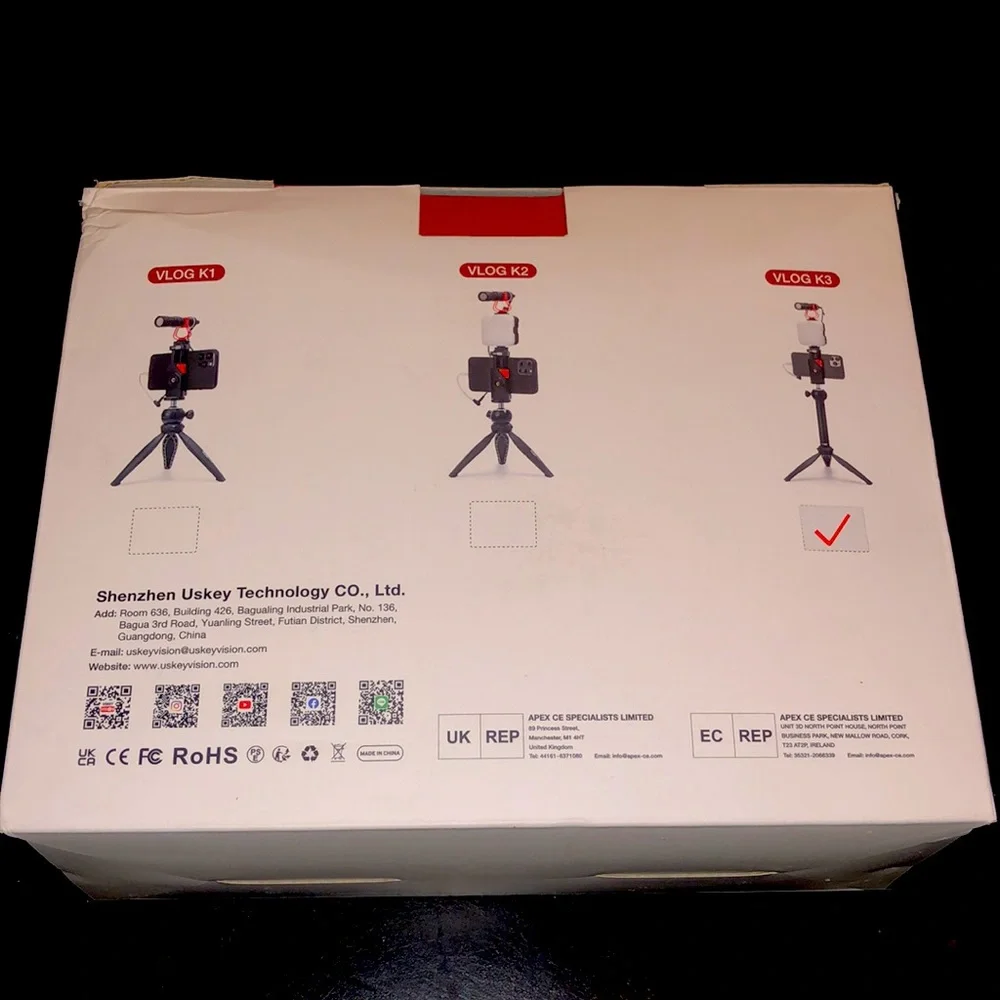 Smartphone Video Microphone Kit for VLOG